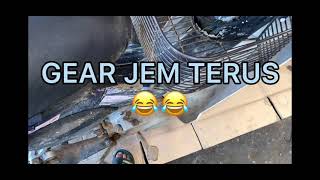 Part1:SS110 GEAR LEKAT🤨JEM😎APA PUNCA???mari kita bongkar