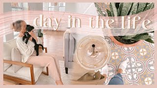 DAY IN MY LIFE | puppy updates, hobby lobby haul, & cooking a cozy meal! ✨