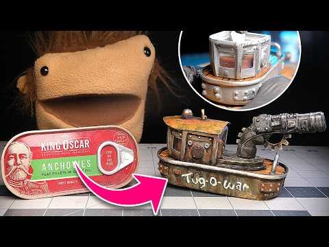 How To Build A Sardine Can War Boat! (scabz!)