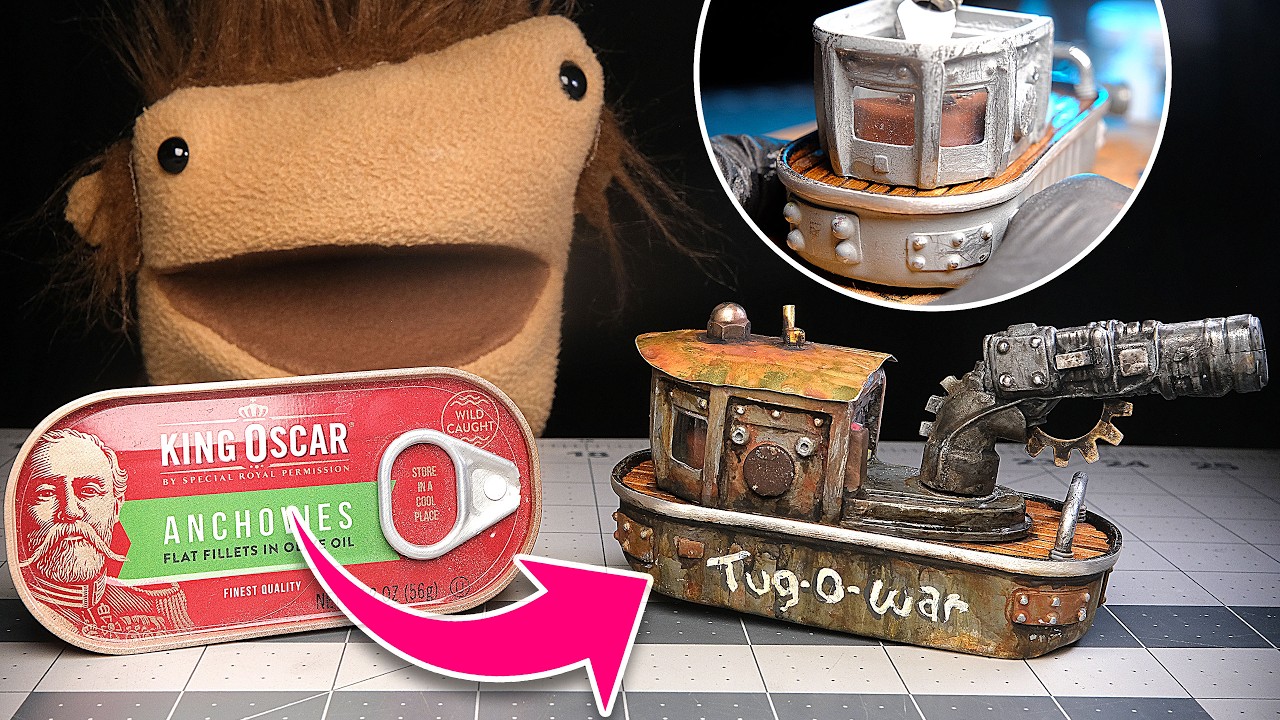 Как построить боевую лодку из консервной банки! (Scabz!)