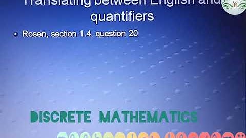 Discrete Mathematics lecture #16( Nested Quantifiers)