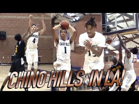 Will Pluma Pulls From NBA RANGE! Andre Ball Catching LOBS, Phaquan On FIRE & Big O POST WORK in LA