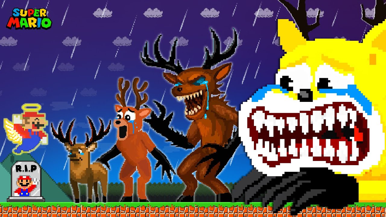 ЭВОЛЮЦИЯ Монстра-ОЛЕНЯ Все боссы R.I.P Марио | 99 Ночей в Лесу