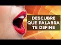 ¿Qué palabra te define? | Test Divertidos