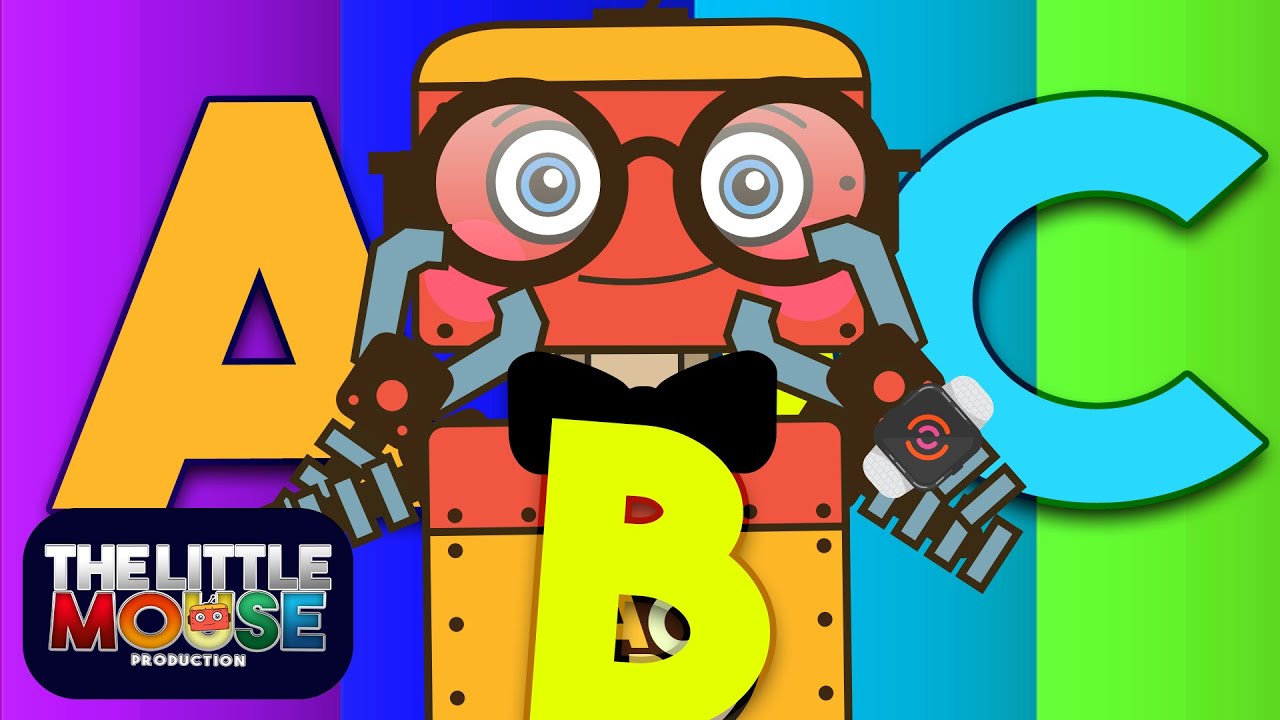 Cute ABC Robot Song for Toddlers | Learn the Alphabet | Rusty's World by The Little Mouse Production