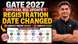 Información 👉 🚨 GATE 2027 Registration POSTPONED! New Date Announced | BIG Official Update Guía