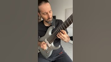 D major kind of Bluesy thing on my 8 String Guitar #guitar #sweeppicking #8stringguitar #guitarist