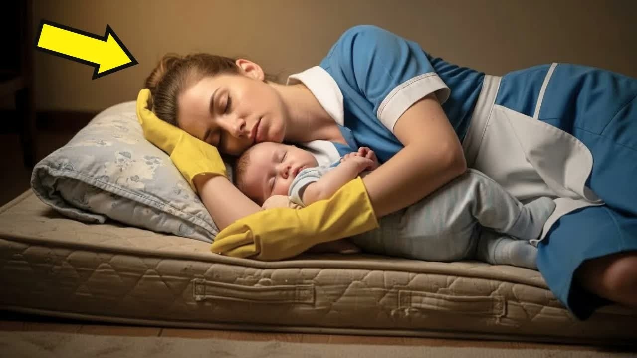 El bebé Millonario dormía en el suelo