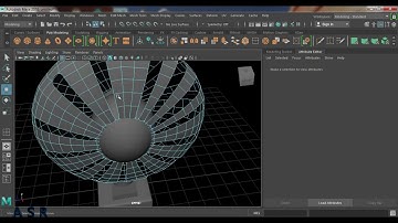 how to model a fan in maya 2018