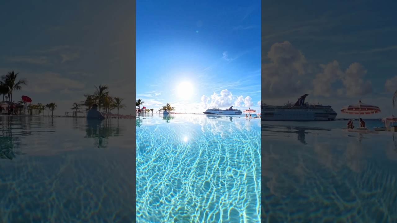 Pearl Cove at Carnival Cruise Lines private Celebration Key! 🏝️ #celebrationkey #carnivalcruise