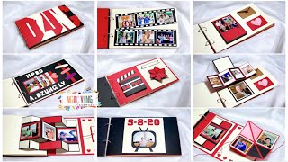 [Idea]  Ý tưởng scrapbook có dán ảnh - có hướng dânx (Custom Name Scrapbook) - NGOC VANG Handmade