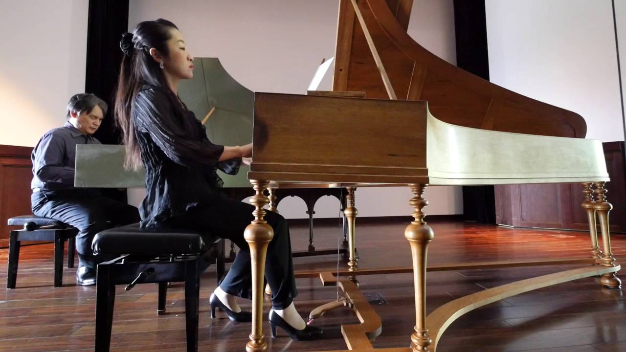 C. P. E. Bach' "Four little duets for two keyboard instruments" YouTube