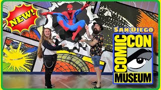 NEW Comic-Con Museum in San Diego’s Balboa Park Spider-Man, Rocketeer,PAC-MAN, DC Exhibits & merch