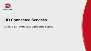 My UD Fleet Productivity Dashboard (Spanish)