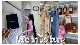 LIFE IN JOBURG EP:1 ✨ LET’S GO SHOPPING | GIRL’S DAY, BIRTHDAY GIFTS | DIOR, CHANEL, JO MALONE etc