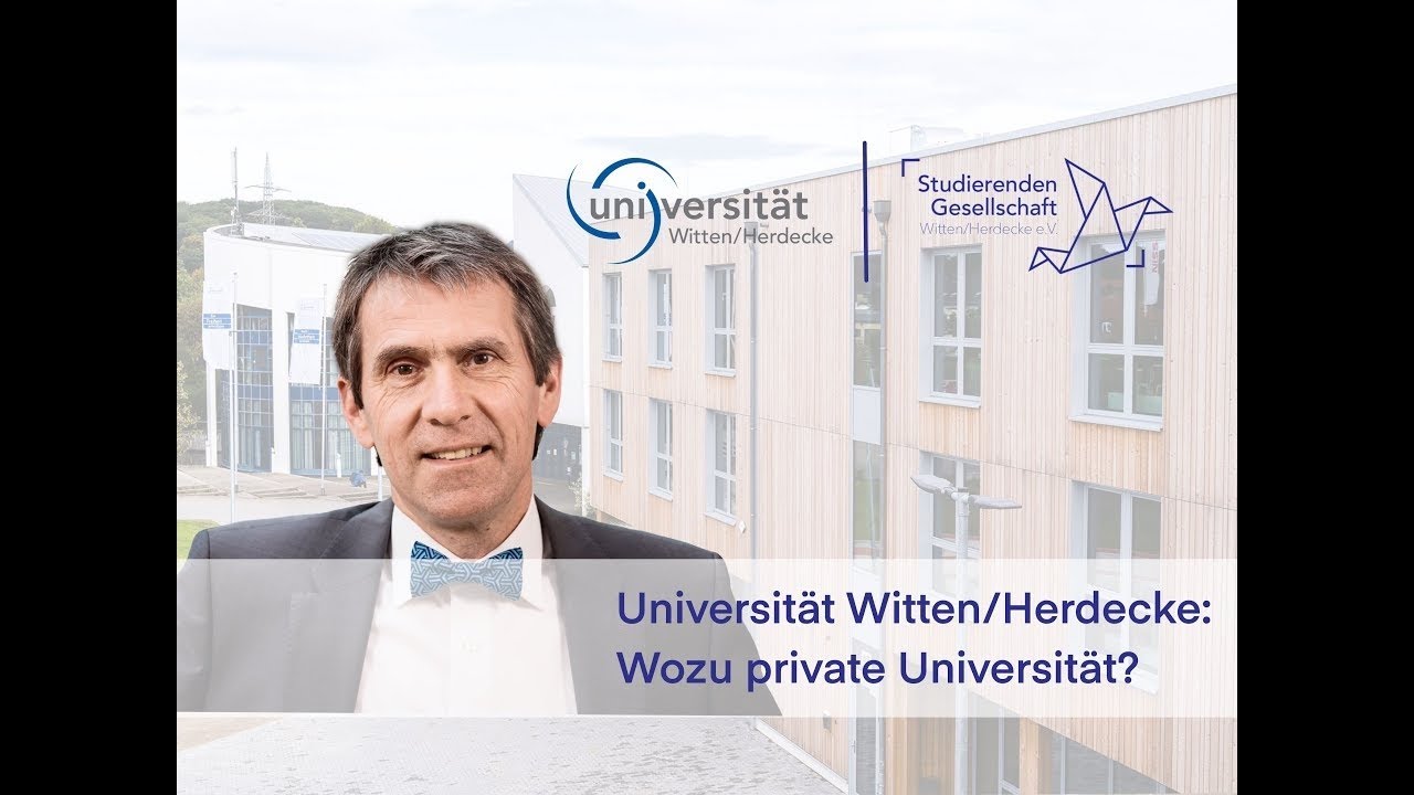 Wozu private Universität? | Universität Witten/Herdecke