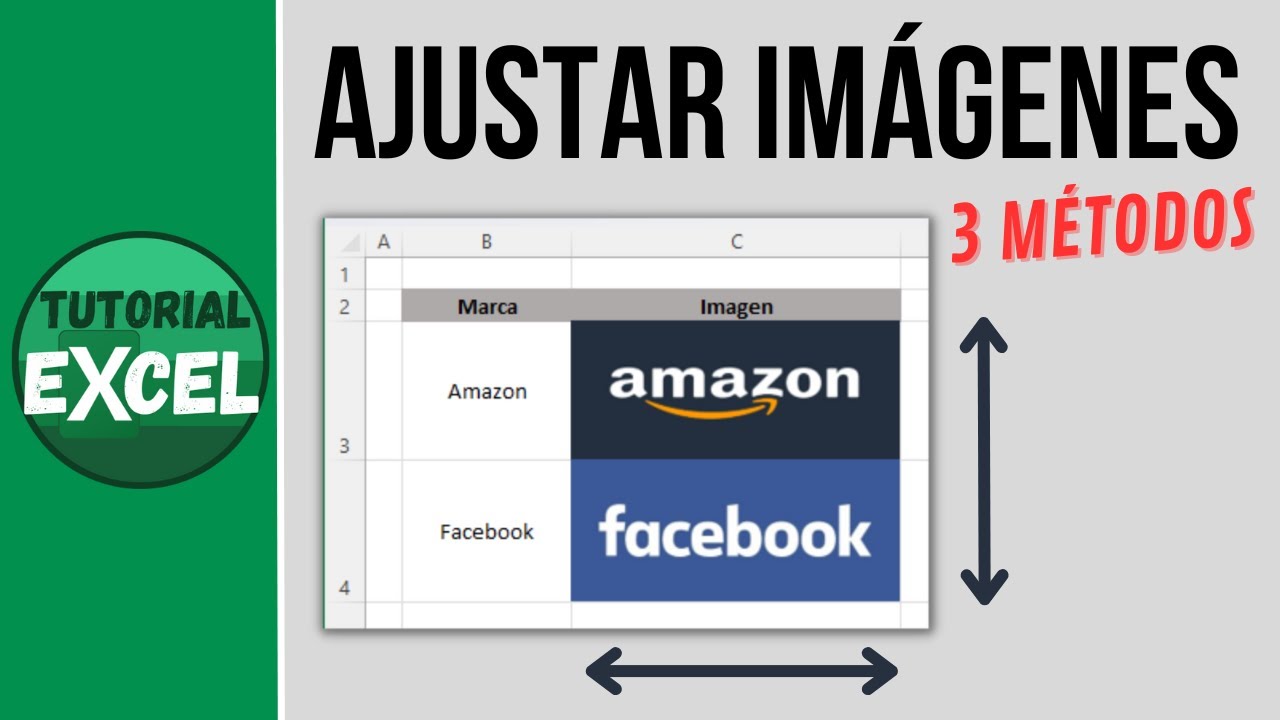 AJUSTAR IMÁGENES a las celdas en Excel - YouTube