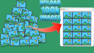 How to upload 100k images to the server using Node.js and ImgBB