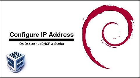 #2 Konfigurasi IP Address  Debian di Virtualbox