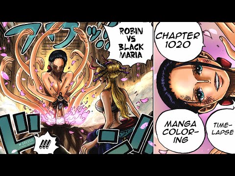 Ch 1020: Robin vs Black Maria by greciiagzz on DeviantArt