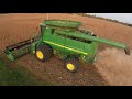 Harvest Chasing - Up Close - John Deere 9760 STS Combine - 630F HydraFlex™- Hillsdale - Harvest 2020