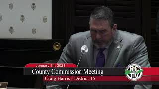 Rutherford County Commission Meeting - January 14, 2021