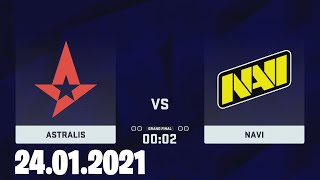 🔴 LIVE  Astralis vs NAVI  24.01.2021 На Русском BO3 BLAST Premier Global Final 2020 2021
