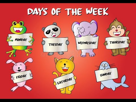 Wordwall days of the week