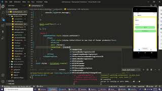 mobile app fetching data from back end using axios, try/catch and async await error handling.