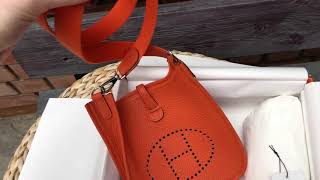 Evelyne 17cm orange