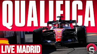 🔴LIVE QUALIFICA F1🔴A MADRID FERRARI VS ANTONELLI PER LA POLE!?!?