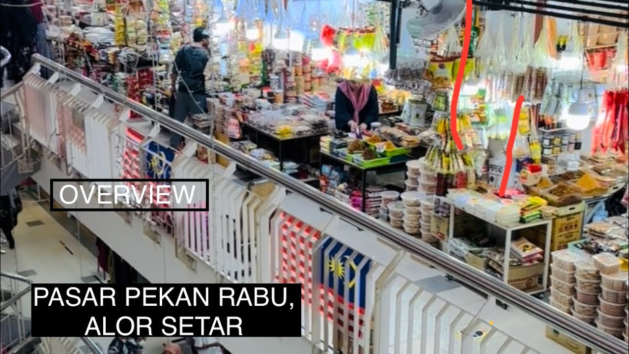 Pasar Pekan Rabu, Alor Setar (Kedah) YouTube