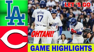 LA Dodgers Vs. Reds ( 5 - 19 - 2024 ) Game Highlights | MLB Season 2024
