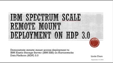 HDP 3.0 Scale Remote Mount Access