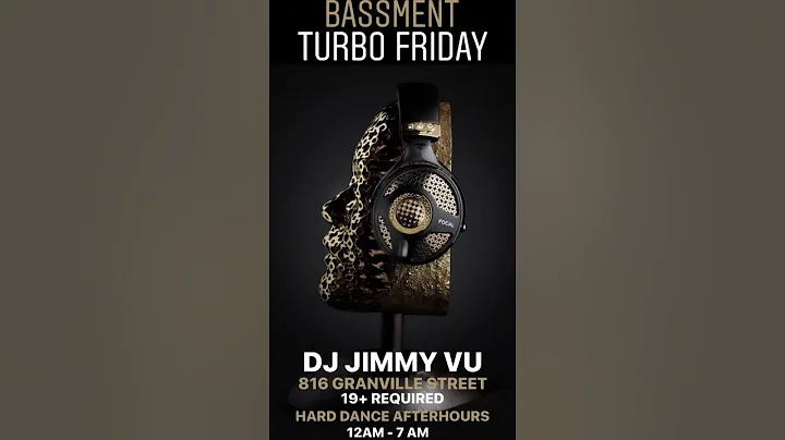 Bassment Turbo Friday - Jimmy Vu (Dec 6 2019)