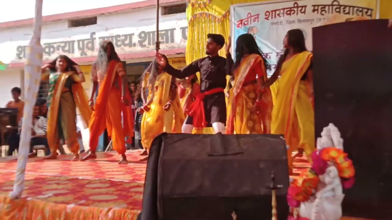 Cg Bhakti rimiks Dance 2026 Annual function song cg jhupat jhupat aabe dai 