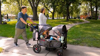 VOYA™ Quad Stroller Wagon | Radio Flyer by Radio Flyer 1,858 views 7 months ago 1 minute, 12 seconds