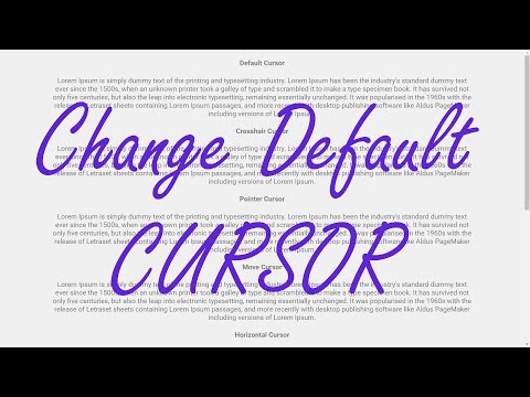 Change cursor of your website using HTML and CSS only || WEB CODIAN