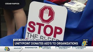 UnityPoint donates life-saving kits to area organizations