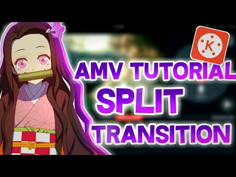 Tutorial Split Transition / Belah tengah di android AMV Tutorial | Kinemaster