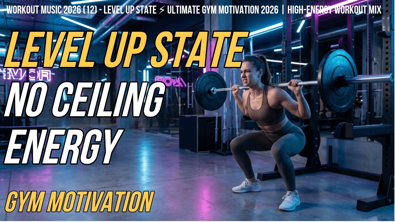 Workout Music 2026 (12) - LEVEL UP STATE ⚡ Ultimate Gym Motivation 2026 | High-Energy Workout Mix