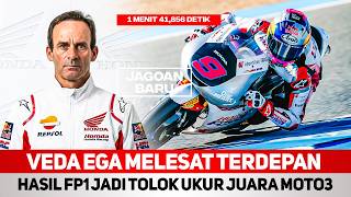 BOS HONDA TAKJUB!! Hasil FP1 veda ega pratama melesat cepat P6, bukti nyata pengaruh besar redbull