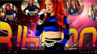 Rihanna 2014 Live Wallpaper Android Application screenshot 5