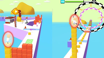 Cube surfer - Gameplay lvls - 10