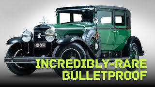 1928 Cadillac formerly owned by Al Capone: Incredibly-rare bulletproof