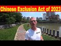 America Starts Banning Chinese People