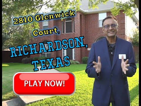 2810 Glenwick Court, Richardson, TX home video tour
