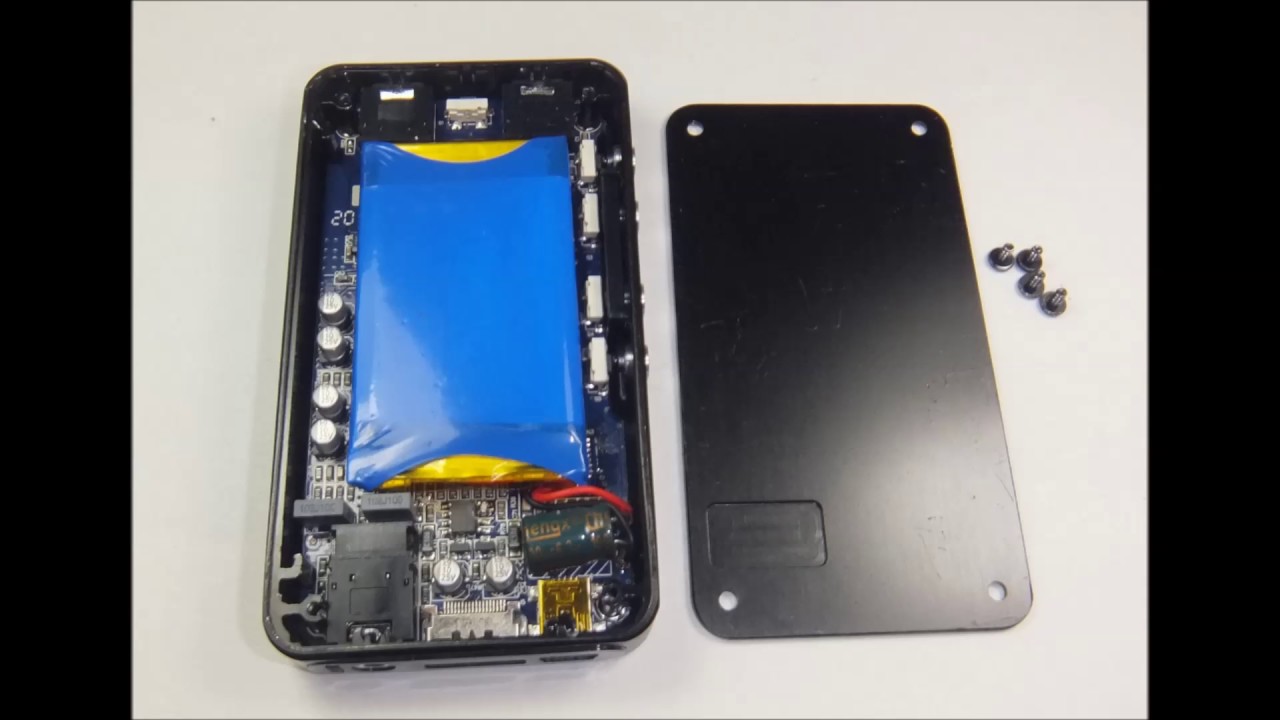 Fiio E7 分解とバッテリー交換