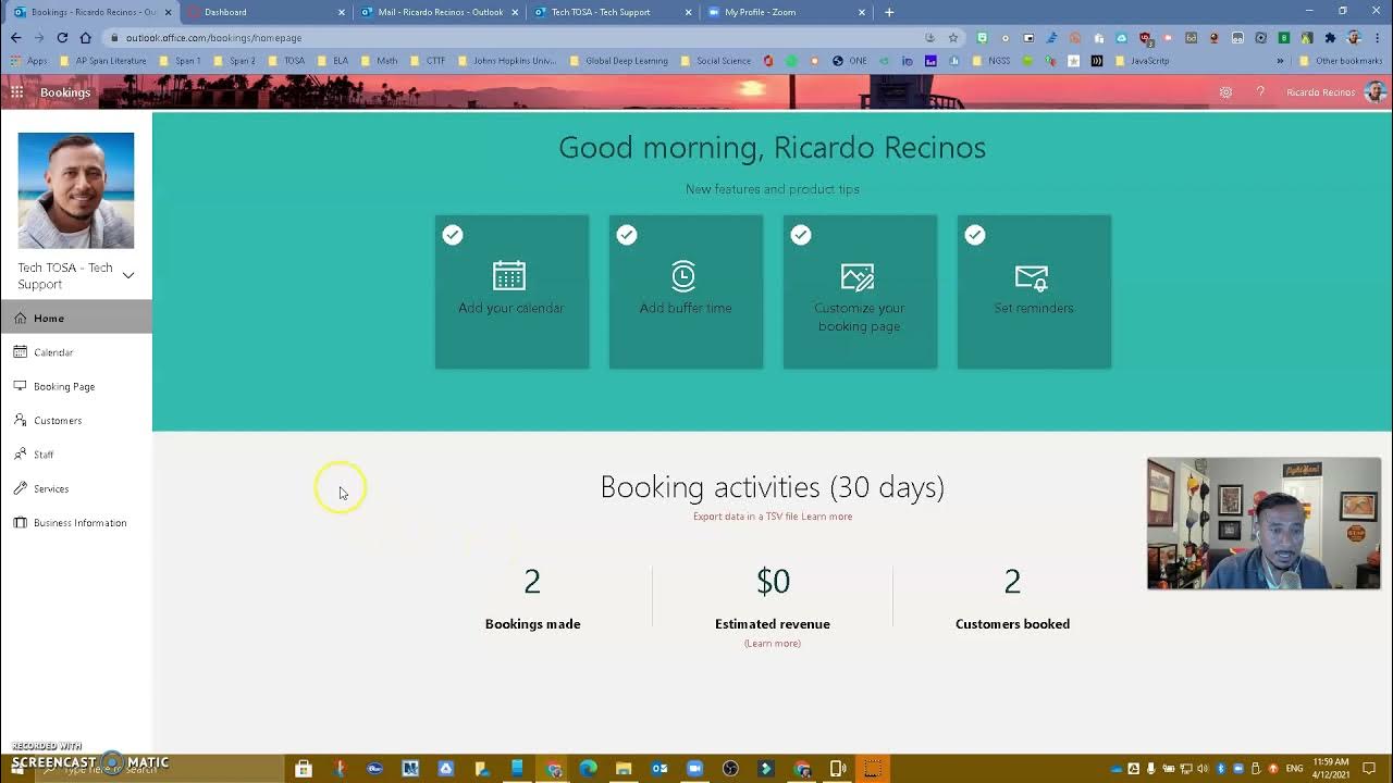 Adding Microsoft Bookings Link to Email Signature - YouTube