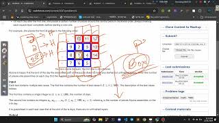 A - Alyona and a Square Jigsaw Puzzle || Codeforces Round 990 (Div. 2)